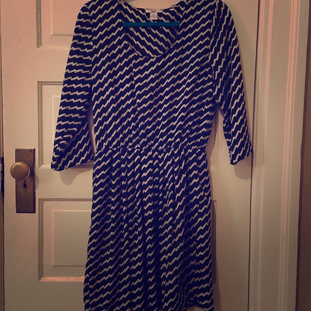 NWOT Black and White Zig Zag Dress from Bar III